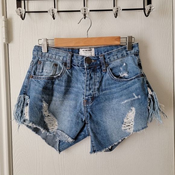 One Teaspoon x Free People Frankie Shorts - Main Image